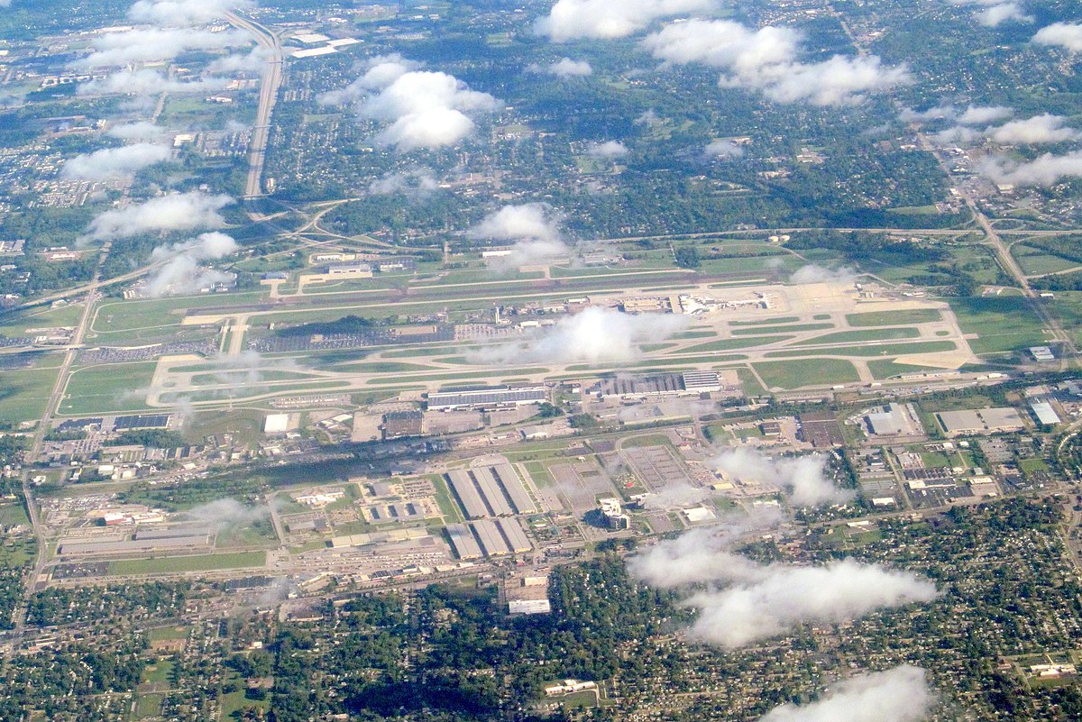John Glenn Columbus International Airport (CMH) serves Columbus in Ohio, US.
